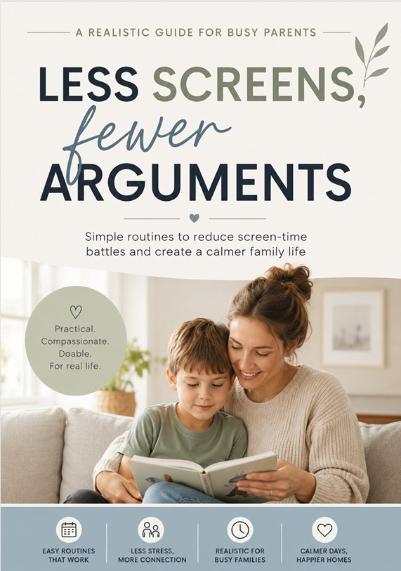 Less Screens, Fewer Arguments – PDF Guide