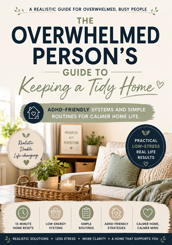 The Overwhelmed Person’s Guide to Keeping a Tidy Home – PDF Guide